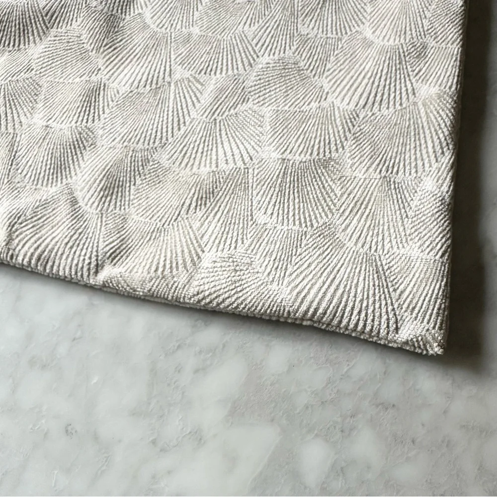 🆕 West Elm Deco Shells Chenille Jacquard Pillow Cover